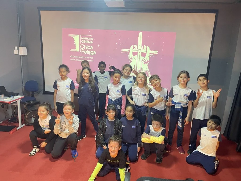 Sessão infantil do Circuito Videira da Mostra Chica Pelega (2024)