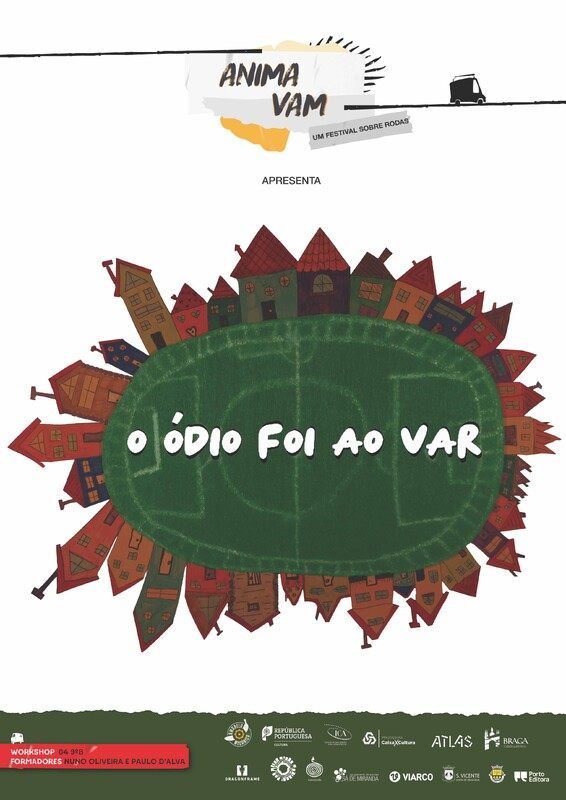 Pôster de O ódio foi ao VAR