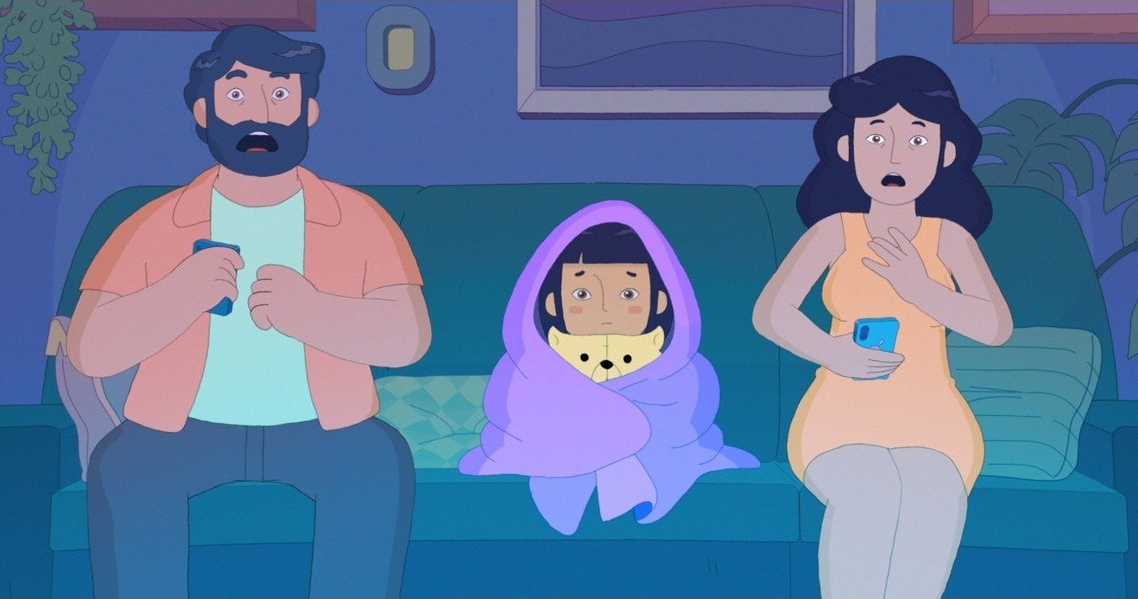 Cena de Medo Monstro